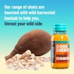 UNROOTED Punchy Turmeric Shots Multipack - Immune System and Natural Energy Booster - 12 x 60ml Bottles - Turmeric, Ginger, Orange, Carrot & Baobab - Image 4