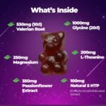 Pro Sleep Gummies for Adults with Magnesium, L-Theanine, 5 HTP, Valerian Root, Passionflower Extract, Glycine, Chewable Sleep Supplement |Sleep Aid| |Calm Mood| Vegan 60 Gummies |Berries Flavour| (1) - Image 4