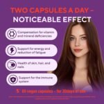 Multivitamin Complex A to Z – 60 Capsules for 30 Days – High Strength Daily Supplement with Vitamins & Minerals: Zinc, Biotin, A, C, D, E, K, B6, B12 – Multivitamins for Men & Women – Vegan - Image 4