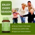 Organic Amla Vitamin C Capsules - Certified Organic by Soil Association | Potent Natural Sourced Vitamin C | Ayurveda | Vegetarian & Vegan Friendly | 60 Easy Swallow Amalaki Tablets | Made in The UK - Image 4