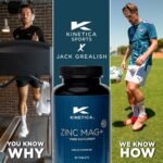 Kinetica Sports Zinc Mag+ | 420mg Magnesium, 16.5mg Zinc, 193μg Selenium & 4.8mg Vitamin B6/Serve, 30 Servings/90 Capsule Pack | 3 Capsules/Day| Scientifically Formulated Blend| Promotes Healthy Sleep - Image 4
