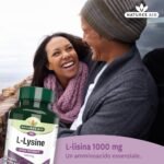 Natures Aid L-Lysine 1000mg – High Strength Essential Amino Acid – Supports Immune System, Muscle Recovery, Collagen, Bone Health & Energy – Vegan, Gluten-Free - 60 Tablets - Image 3