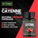 NutriMali Cayenne Pepper Organic - 90 Vegan Capsules | High Strength Up to 1500mg | Natural Herbal Supplement | Zero Fillers 100% Natural & Eco Friendly Packaging - Image 3