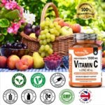 Nutrabytes High Strength 1,500mg Vitamin C & 40mg Zinc Supplement, 180 Capsules | Advanced Immune Support with Zinc, Rosehip & Citrus Bioflavonoids | 3 Months of Vegan Capsules - Image 3