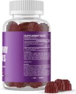 Freak Athletics Elderberry Gummies – Elderberry with Vitamins C & Zinc for Immunity Lift, 60 Vegan Multivitamin Gummies, Berry Flavour, Energy & Immune Support - Image 3