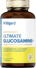 Wellgard Vegan Glucosamine & Phytodroitin Supplement with Quercetin, MSM, and Ginger Extract - Botanical Chondroitin Alternative, Includes Rosehip, Made in UK - Image 7