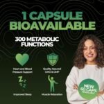 Nutrality Magnesium Glycinate 500mg | High-Strength Magnesium Complex | Supports Bone Health & Energy Levels | Sleep Aid Promotes Relaxation | 60 Vegan Capsules - Image 4