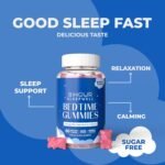 8 Hour Sleepwell - 60 Sugar-Free Sleep Gummies - Sleep Aid with Griffonia, Ashwagandha, Magnesium Glycinate, L-theanine, B6 for Deep Sleep & Relaxation - Alternative to Melatonin Tablets - Gluten Free - Image 3