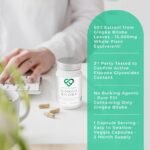 Ginkgo Biloba Capsules High Strength | 15,000mg 50:1 Extract (from Ginkgo Biloba Leaves) - 60 Servings | 24% Flavone Glycosides (3rd Party Tested) | Pure Ginkgo (No Fillers) | Love Life Supplements - Image 4