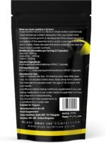 Nuke Nutrition BCAA Capsules | 60 Capsules 1000mg | Advanced Essential Amino Acids Supplement to Build Lean Muscle | Boost Recovery, Muscle Building & Growth | Leucine, Isoleucine & Valine | Vegan - Image 3