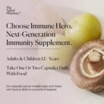 The Naked Pharmacy | Immune Hero for Adults | Natural Immunity Booster | Vitamin C, Zinc & Prebiotic | Energy & Fatigue | Collagen Supplement | No Additives | Vegan | 60 Capsules - Image 4