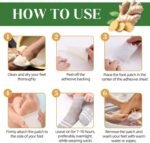 Detox Foot Pads, 40 Pcs 100% Natural Foot Detox Pads to Remove Toxins, Deep Cleansing, Stress Relief, Sleep Aid & Enhanced Blood Circulation (40 Pads) - Image 3