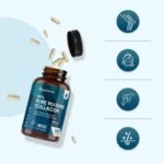Pure Marine Collagen Supplements for Women & Men - 1200mg per Serving - 120 Capsules (Not Powder) - 2 Months Supply - Highly Bioavailable Type 1 & 3 Hydrolysed Collagen Capsules - Image 4