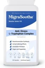 MigraSoothe L-Tryptophan Complex Booster Series VIII – Anti-Stress Formula for Migraine Calm and Relaxation – 120 Vegan Capsules (120) - Image 4