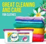 Surf Herbal Extracts 3 in 1 Capsules Washing Capsules even more fragrance* for brilliantly clean laundry every time 3x 27 capsules (81 washes) - Image 3