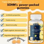 SOHM Vitamin C 60000mcg + Zinc 15000mcg Gummies, Individually Wrapped 60 Count, Supports Healthy Immune Health, Vitamin C Gummies,Supplements for Adults - Image 3