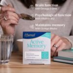 Efamol Active Memory - 30 Fish Oil Capsules | Fish Oil Omega 3 Brain Supplement & Gingko Biloba Memory Support Capsules | DHA Supports Normal Brain Function | Cognitive Function Maintenance - Image 3