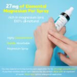 Pure Magnesium Oil Spray, High Potent 32% Concentration, Better Sleep, Muscle Ache and Stress Relief, Body Odor Reduction, Topical Pure Magnesium Oil Spray for Feet - Image 3