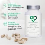 High Strength Organic Ashwagandha KSM-66®, 600mg per Capsule, 2 Month Supply - 60 Capsules, 5% Withanolides, Bioperine® for Increased Absorption, Zero Fillers, Lab Tested - Love Life Supplements - Image 3