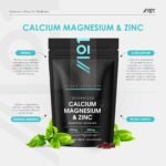 Calcium Magnesium Zinc & Vitamin D3 Tablets - 90 Vegetarian Capsules (3 Months Supply) - Resealable and Recyclable Pouch by Alpha01 - Image 3