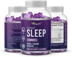 Natural Sleep Aid Gummies with Valerian Root & L-Theanine - Non-Habit Forming, Vegan, for Deep Relaxation & Restful Nights - 60 Chewable Gummies - Image 5