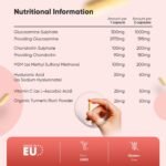 Glucosamine and Chondroitin Supplement - 180 Capsules - Up to 6 Months Supply - with Hyaluronic Acid, MSM, Vitamin C & Turmeric - Gluten-Free & Non-GMO Glucosamine & Chondroitin Complex - Image 4