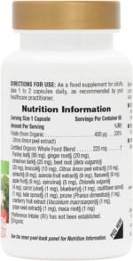 Source of Life Garden Organic Folate Capsules - 400 mcg Methylfolate and Other Plant Based Folates Extracted from Lemon Peel - Vegan, Gluten Free - 60 Capsules - Image 3