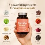 Metabolism Booster & Thermogenic Fat Burner | Natural Weight Loss Support & Appetite Suppressant for Women | Green Tea Extract, L-Carnitine, Caffeine, Cayenne, Chromium | Burn Belly Fat & Boost Energy - Image 4