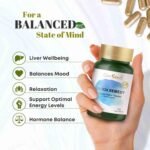 GinSen Detox Remedy 150 Capsules | Natural Liver Detox from Stress, Liver Health, Calming | Added Ashwagandha, Lemon Balm & Vitamins, Made in UK - Image 3