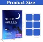 60Pcs Sleep Patches, Deep Sleep Patches for Adults, Natural Sleep Aids for Adults Improve Quality Sleep Quickly Sleep - Image 3