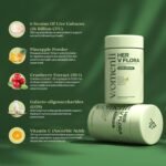 Prebiotics & Probiotics for Women - 26 Billion CFU Flora with Cranberry, Vitamin C & Pineapple | Bio Cultures for Women's Intimate Flora & Gut Health (60 Days) - Image 5
