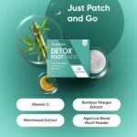 Detox Foot Patches - 30 Detox Foot Pads - 100% Natural Ingredients - Easy Overnight Use - with Vitamin C - for Men & Women - Made in The UK - Image 3