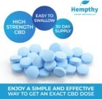 CBD Tablets 1500mg: High Strength Cannabidiol Capsules for Pain Relief, Stress & Anxiety - Vegan, Gluten-Free CBD Capsules, CBD Edibles - CBD Anxiety & Pain - Made from Cannabidiol - Image 4