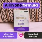 NEUBRIA Drift Sleep Supplement - Night-Time Formula Multivitamin for Adults & Botanical Sleep Blend with Lemon Balm, Hops, Chamomile, Saffron, L-Tryptophan & Magnesium – 30 Capsules - Image 4