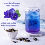 Better Food Mood Premium Blue Tea 25g | Blue & Purple Colour Changing Flower Tea | Blue Flower Tea for Blue Cocktails, Latte | Rich in Antioxidants - Image 3