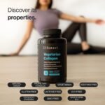 Vegetarian Collagen from Organic Eggshell Membrane – Natural Source of Glucosamine, Hyaluronic Acid and Chondroitin, with Botanical Extracts – for Joints and Skin – 120 Vegetarian Capsules - Image 3