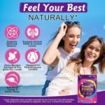 Beef Organ Complex Supplement for Women Hormones Balance, Ovarian Support, Menstrual Cycle, Supports Energy, Mood & Sleep Support, Skin & Nails Health, 60 Capsules - Image 6