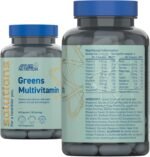 Applied Nutrition - Solutions - Greens Multivitamin - High Strength Daily Greens & Superfood Capsules - Gut Health, Immunity & Energy Support - 60 Capsules - 30 Servings - Image 7
