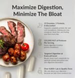 BiOptimizers MassZymes | Digestive Enzyme Supplement for Better Absorption | Relief from Bloating, Constipation, and Gas for Men & Women | Contains Lipase, Amylase & Bromelain | 120 Capsules - Image 4