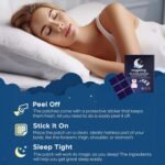 Sleep Patches | Extra Strength| All-Natural Sleep Aid | UK Made, Vegan, Non-Habit-Forming | No Pills, No Grogginess | All (Pack of 3) - Image 4