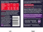 Sambucol Natural Black Elderberry Extra Defence Menthol Gummies |Vitamin A | Vitamin C | Vitamin D | Zinc |Advanced Immune Support Supplement| 30 Gummies - Image 3