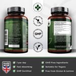 Maca Root Capsules 5000mg (High Strength) – 180 Vegan Black (6 Month Supply) Not Tablets 100% Peruvian with L-Arginine, Panax Ginseng & Pepper Made in UK by Nutravita - Image 3