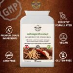 Ashgwanda Adapt – High-Strength Ashwagandha with Cordyceps, Panax Ginseng & Maca Root – Stress Relief, Boosts Energy & Mental Clarity, Supports Athletic Performance – 90 Vegan Capsules - Image 3
