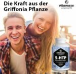5HTP 667mg Griffonia Simplicifolia Seed Extract - 6 Months Supply -180 Vegan Capsules for Sleep and Relax Support - Natural High Strength Supplement Without Additives, German Quality - Image 5