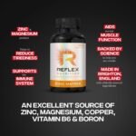 Reflex Nutrition Zinc Matrix - Magnesium, Zinc, Vitamin B6, Boron & Copper Supplement - Fatigue and Tiredness Supplements - Normal Muscle Function - Support Metabolism and Immune System (100 Capsules) - Image 3
