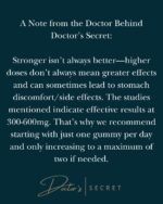 Doctor's Secret Ashwagandha Gummies | 5% Withanolides | Vegan | Natural Food Supplement Used to Support Stress, Anxiety, Sleep and Mental & Physical Performance | Non-GMO | Made in The UK - Image 6