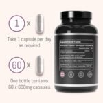 Alpha GPC 600mg x 60 Servings | >99% Pure α-GPC | Lab Tested | Choline Supplement | Nootropic for Brain Support, Focus, Memory, Mood & Energy | 100% Natural & Non-GMO - Image 4