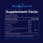 Deep Rest – Natural Sleep Supplement with Magnesium L-Threonate, Apigenin, L-Theanine, 5HTP, Valerian Root, B6, Lemon Balm – Non-Melatonin Sleep Aid – Relaxation, Sleep & Recovery Support - Image 4