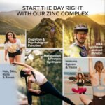 Triple Zinc Supplements for Men and Women - 25mg - with Natural Vitamin C - Zinc Picolinate, Bisglycinate and Monomethionine - 180 Capsules - 6 Months Supply - Image 5