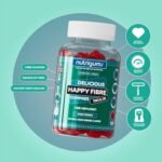 Happy Fibre (Inulin) Chicory Root Prebiotic Gummy | 3.8g Fibre | Mixed Berry Flavour | 60 Vegan Gummies | Gut Health and Digestive System Support by NUTRIGUMS® - Image 4